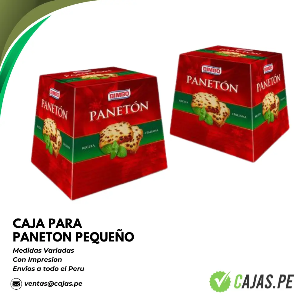 Caja Para Panetoncito