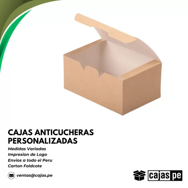 Cajas Anticucheras personalizadas