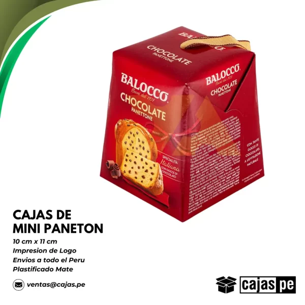 Cajas DE mini paneton