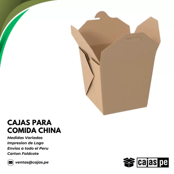 Cajas para Comida China