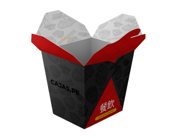 Cajas Chiferas - Caja para Chifas de Comida Rapida