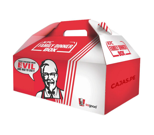 Cajas Lonchera - Caja de Comida Rapida