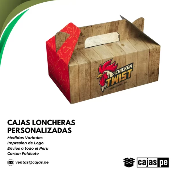 cajas loncheras personalizadas