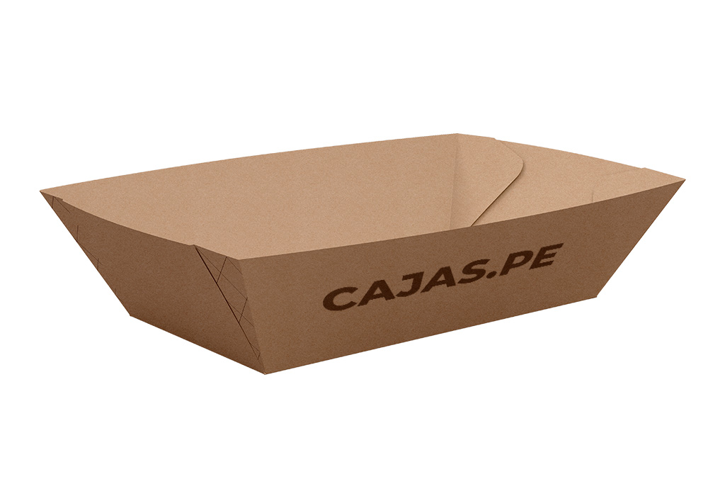 Platos Descartables de Carton ♻️❤️ Cajas para comida rapida