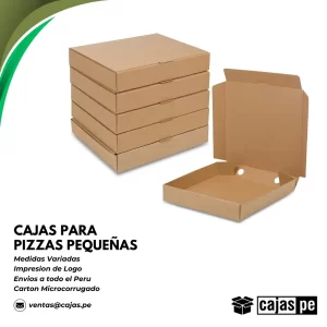 Cajas PARA pizzas pequeñas personalizadas