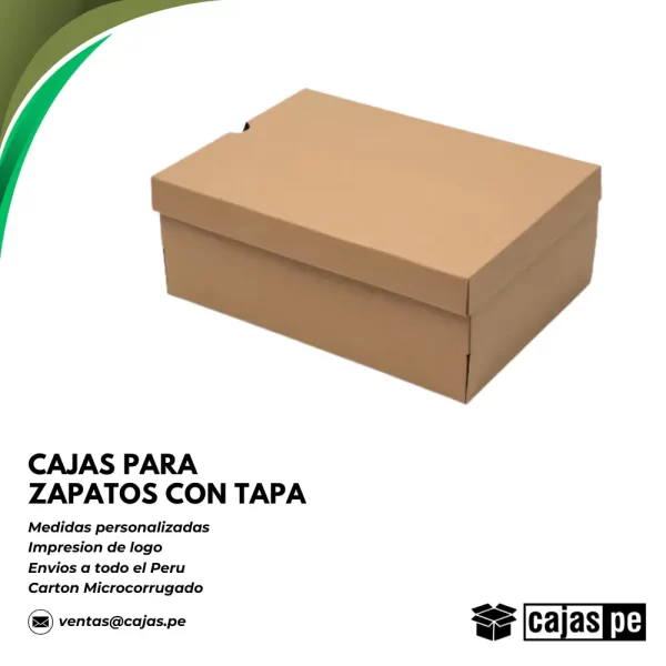 Cajas para Zapatos con Tapa Personalizado