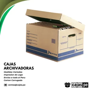 Cajas Archivadoras de Carton Personalizadas