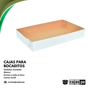 Cajas PARA BOCADITOS