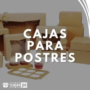 Cajas para Postres