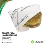 sobres para hamburguesas