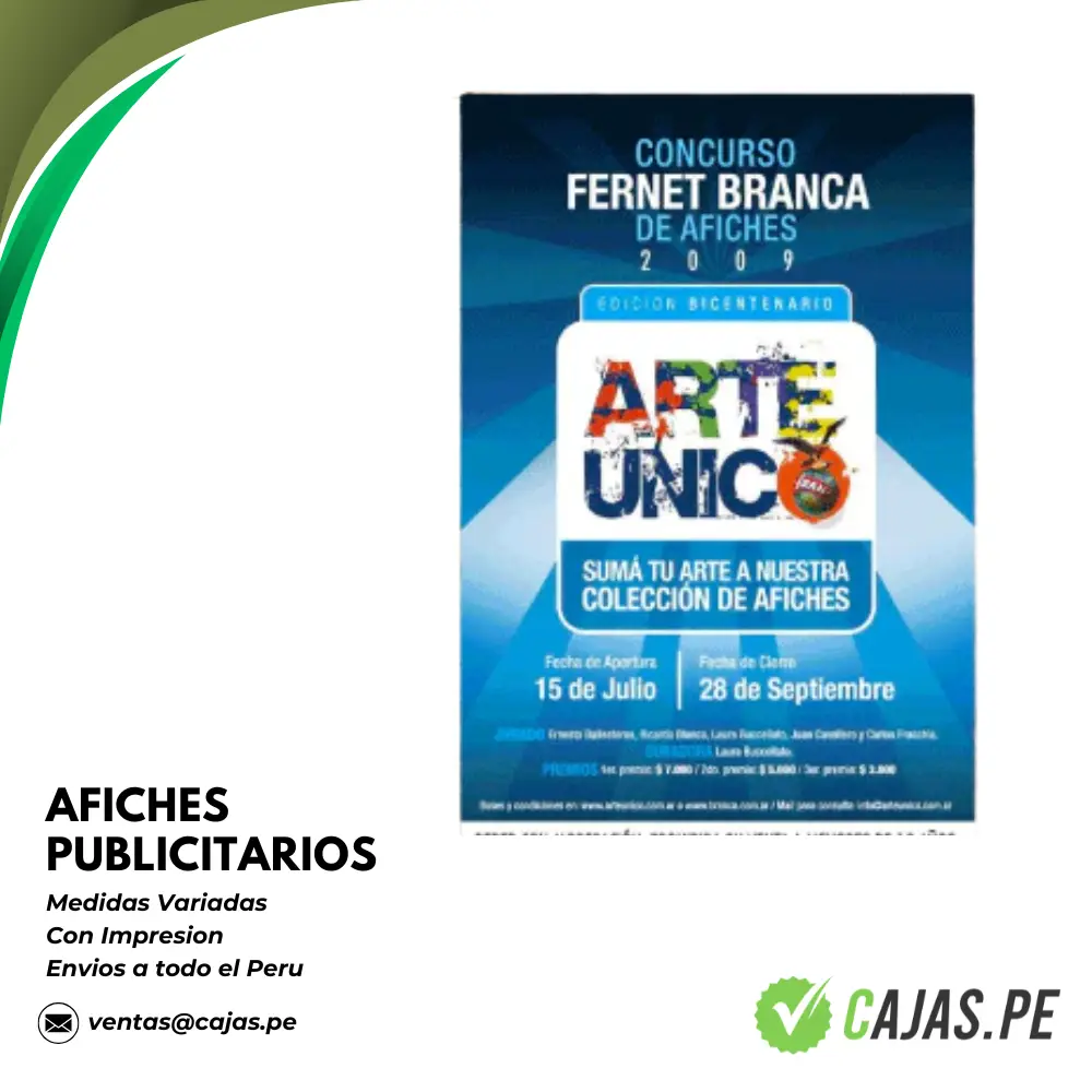 afiches publicitarios