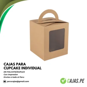cajas para cupcake individual